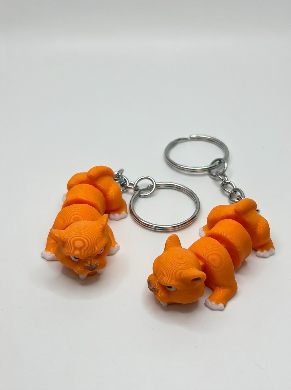 3D keychain Sabre-toothed tiger